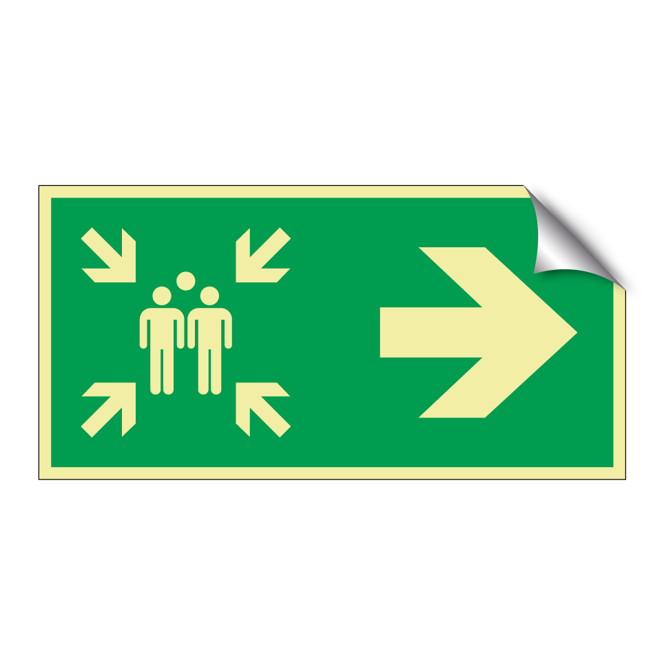 Point de rassemblement à droite