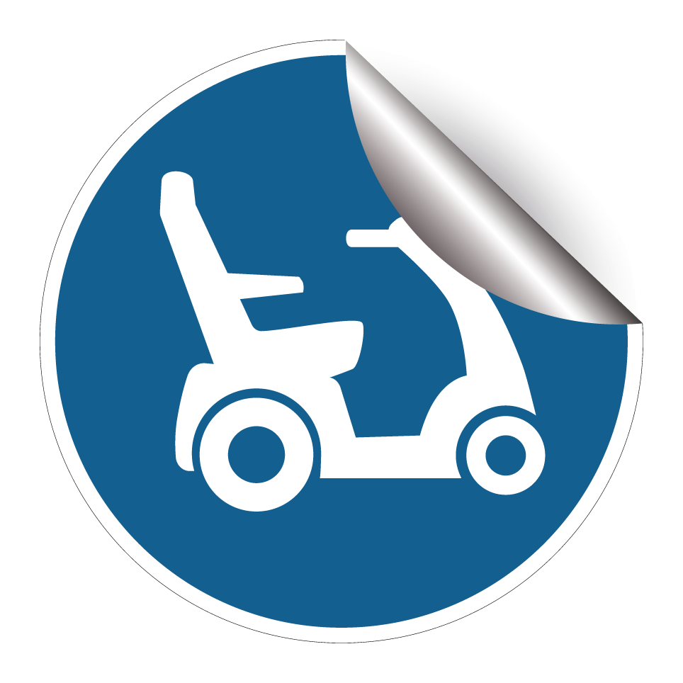 Mobilitätsroller erlaubt