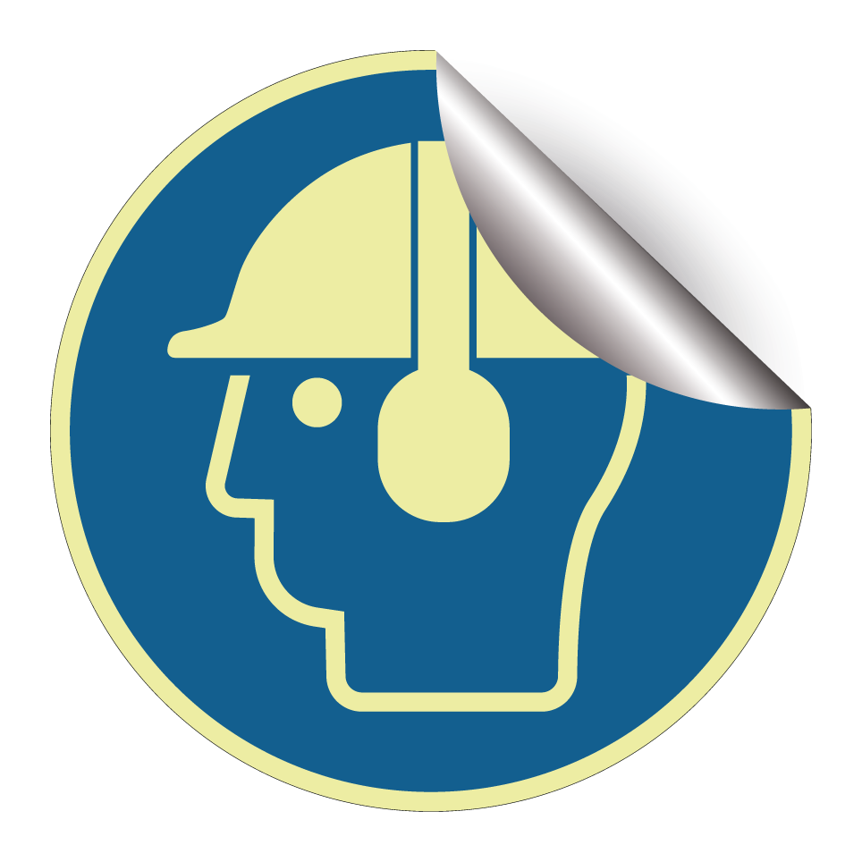 Helm mit Gehörschutz tragen