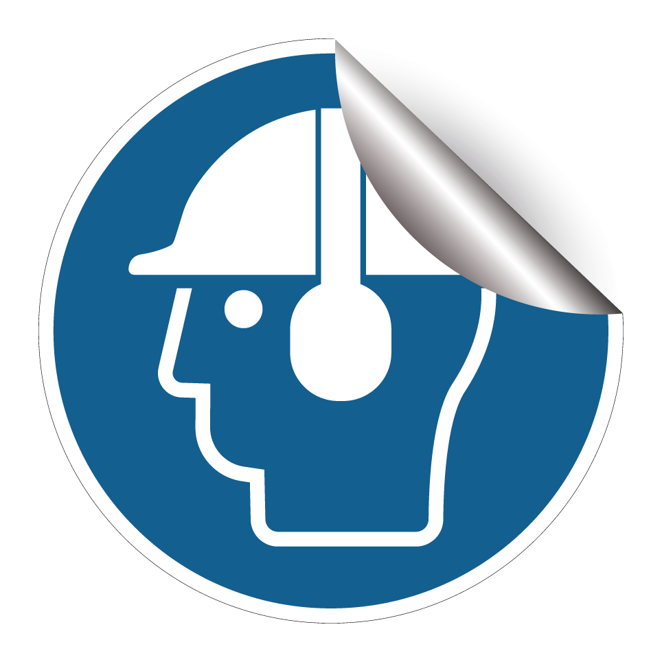 Helm mit Gehörschutz tragen