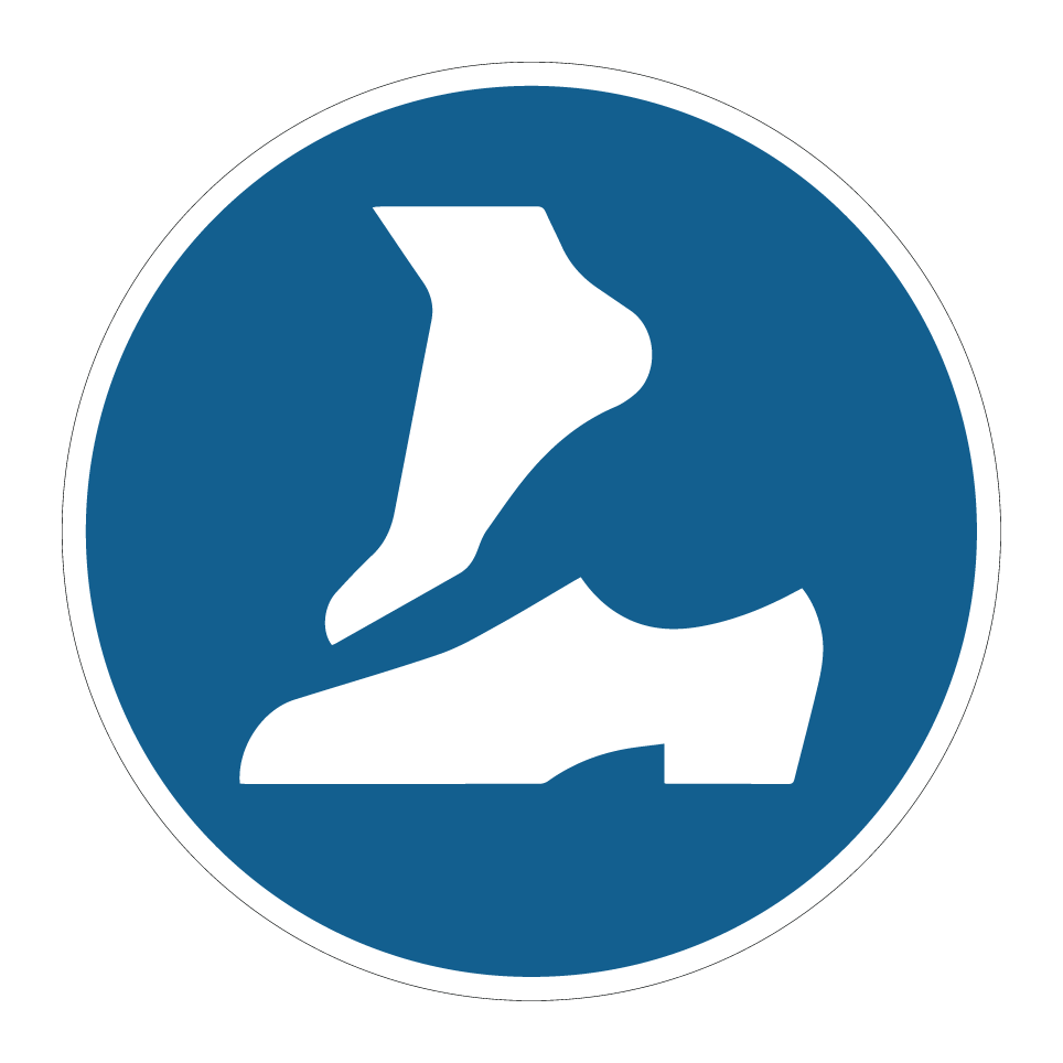 Keine Schuhe