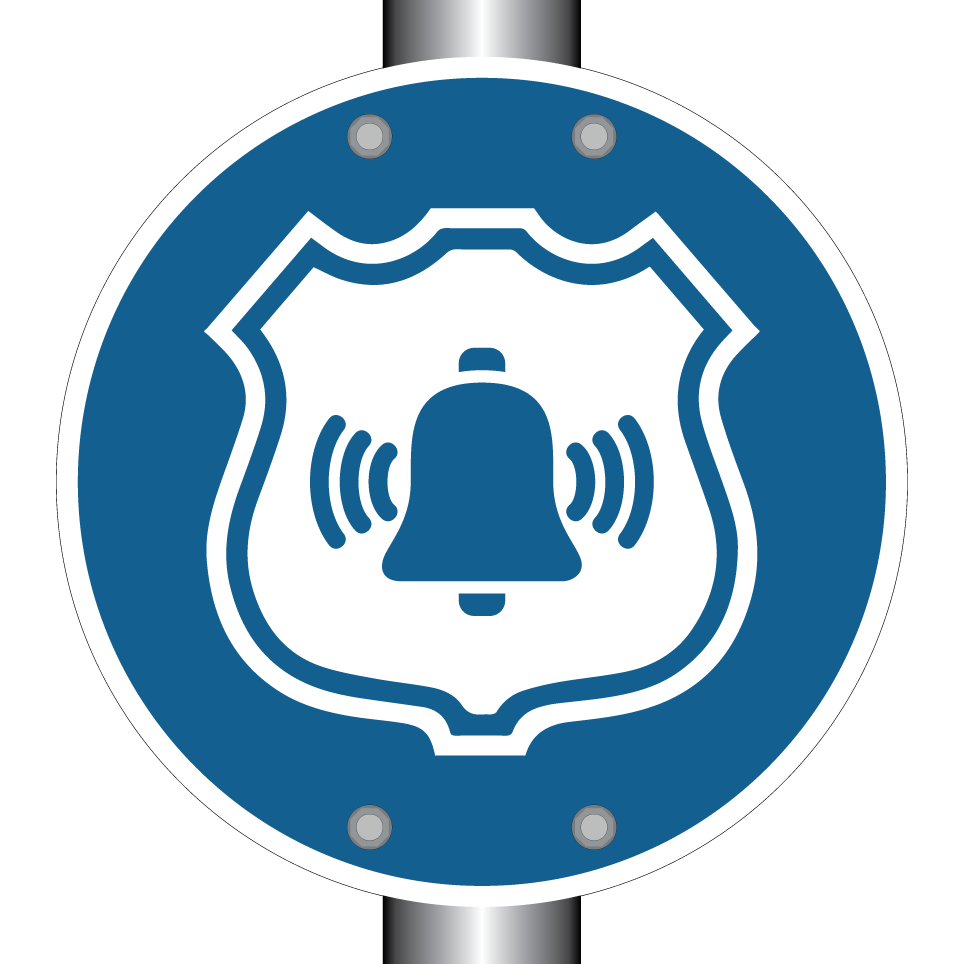 Geschützt durch Alarm