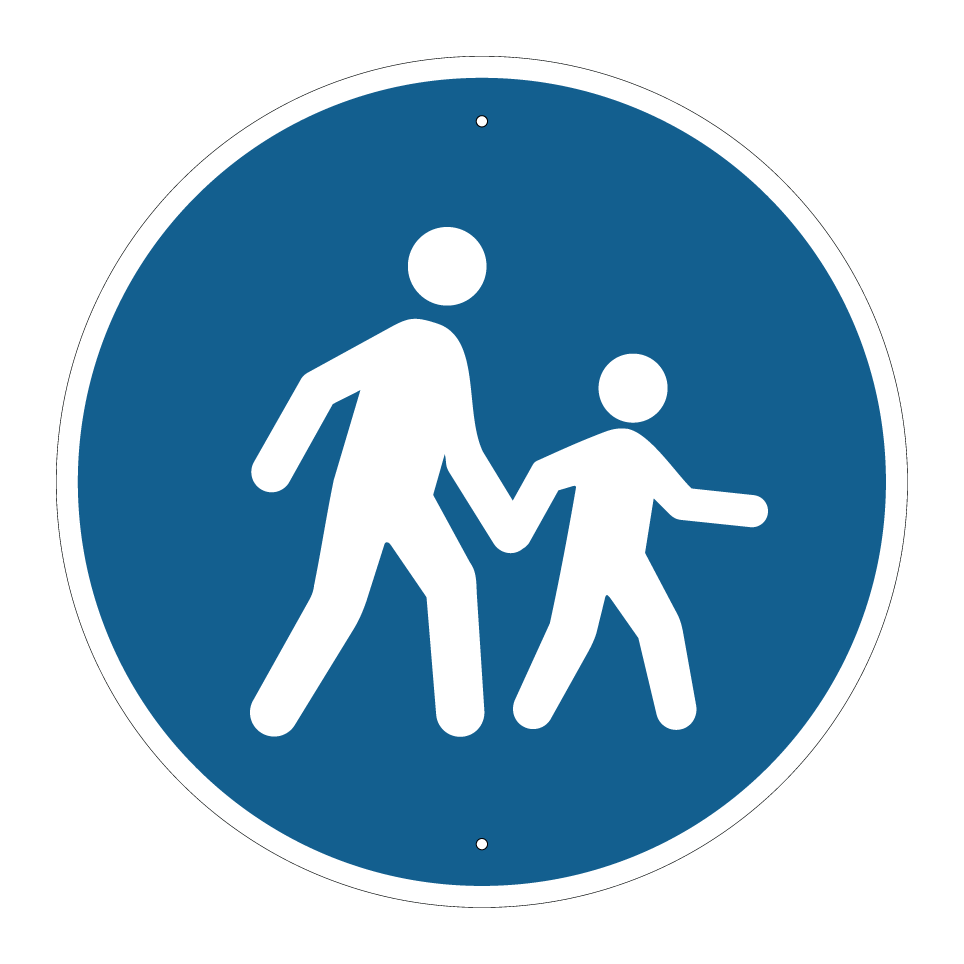 Tenir la main de l’enfant