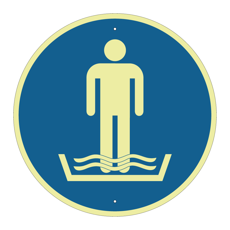 Fußbad erforderlich
