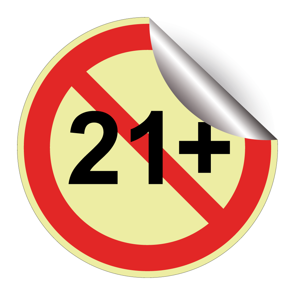Interdit aux moins de 21 ans