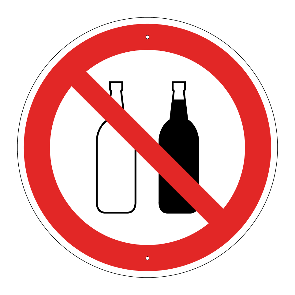 Pas de bouteilles en verre