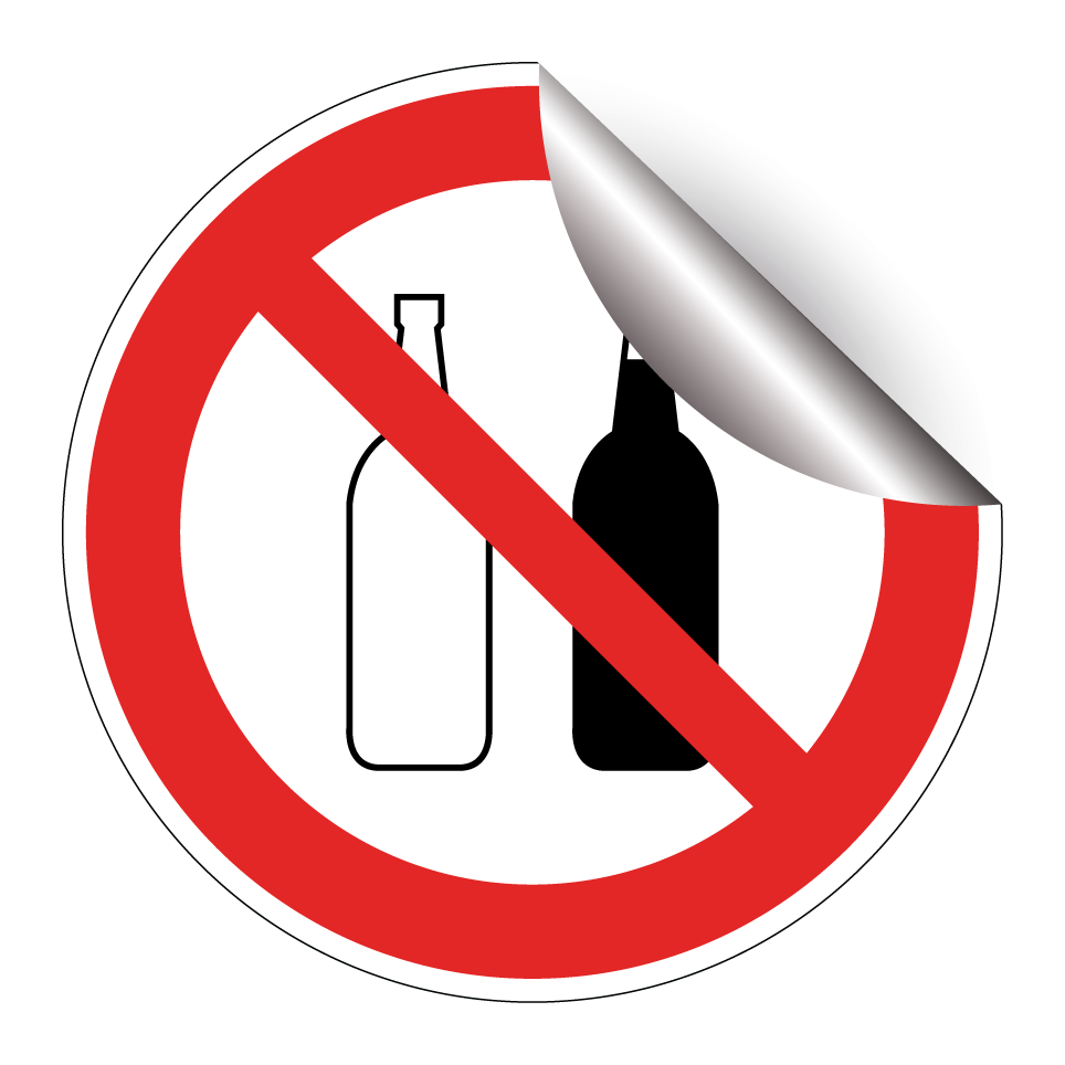 Pas de bouteilles en verre