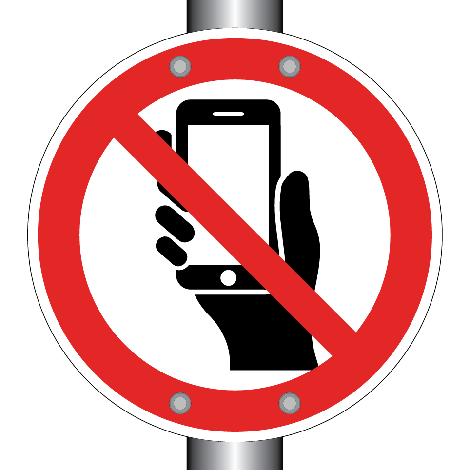 Pas d'utilisation du téléphone