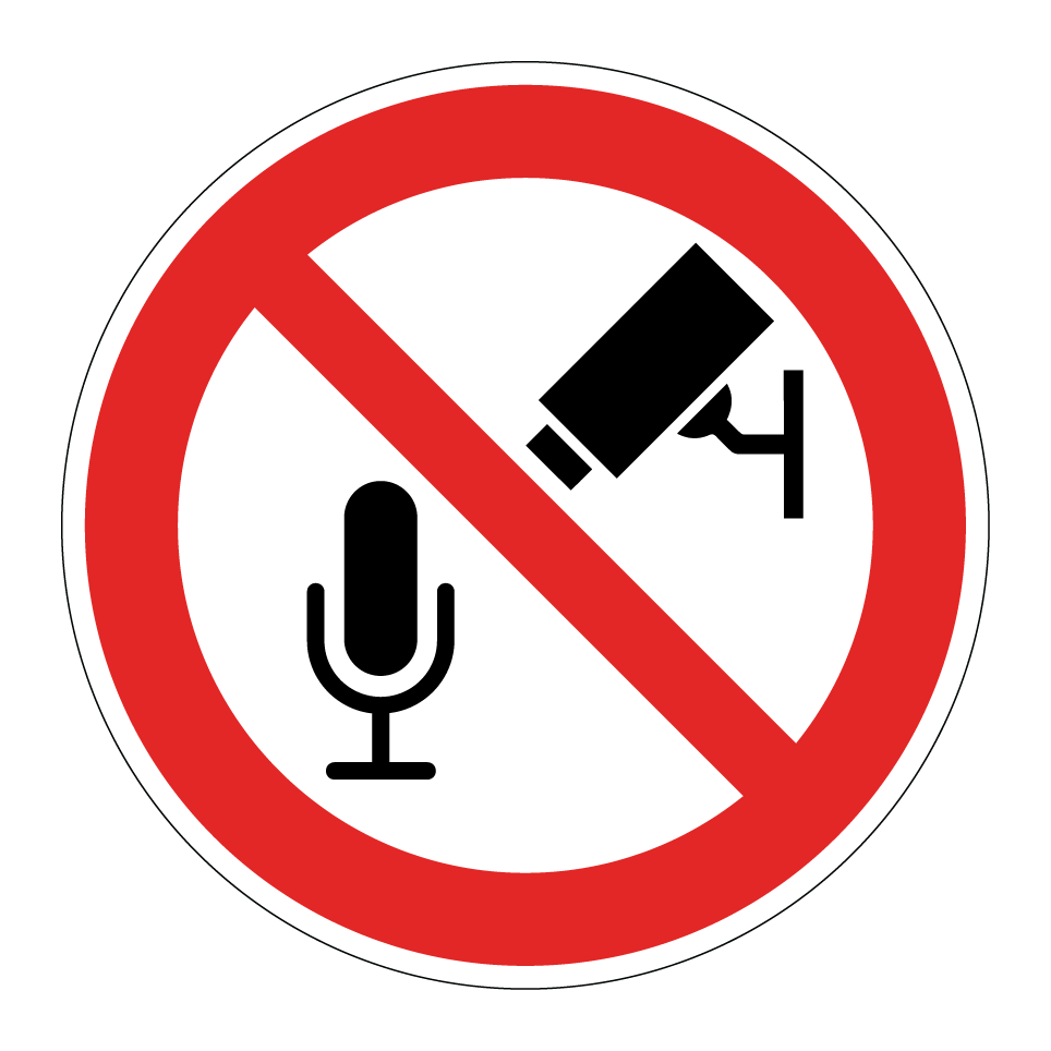 Keine Audio- oder Videoüberwachung