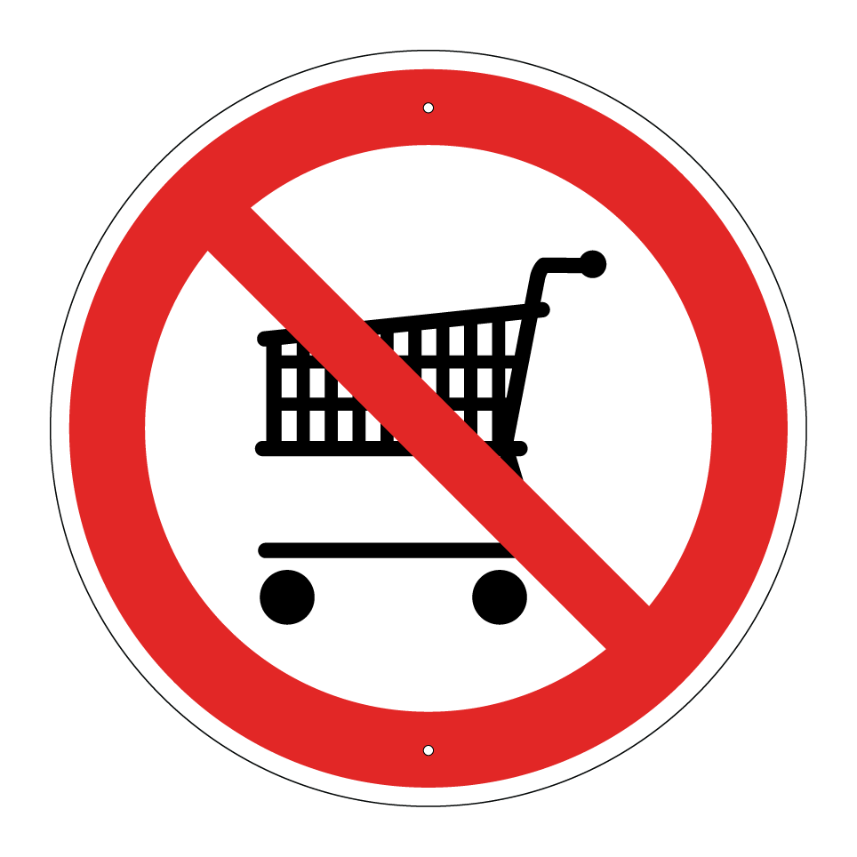 Keine Einkaufswagen