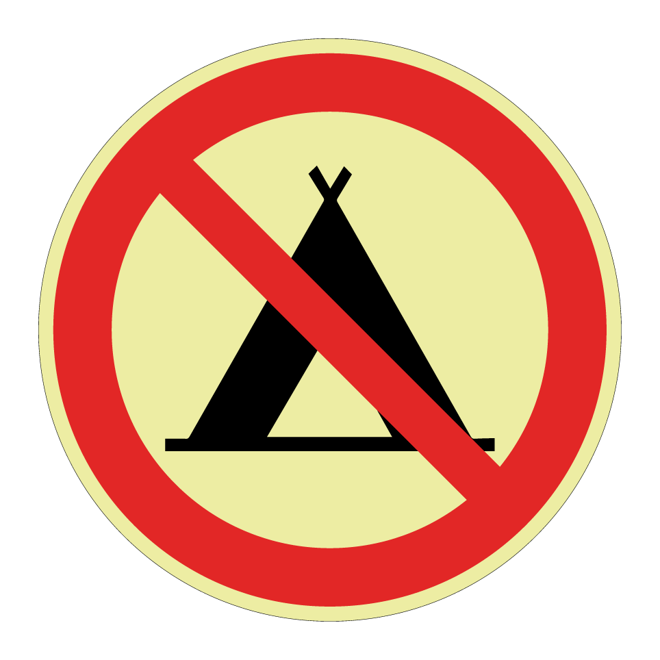 Kein Camping