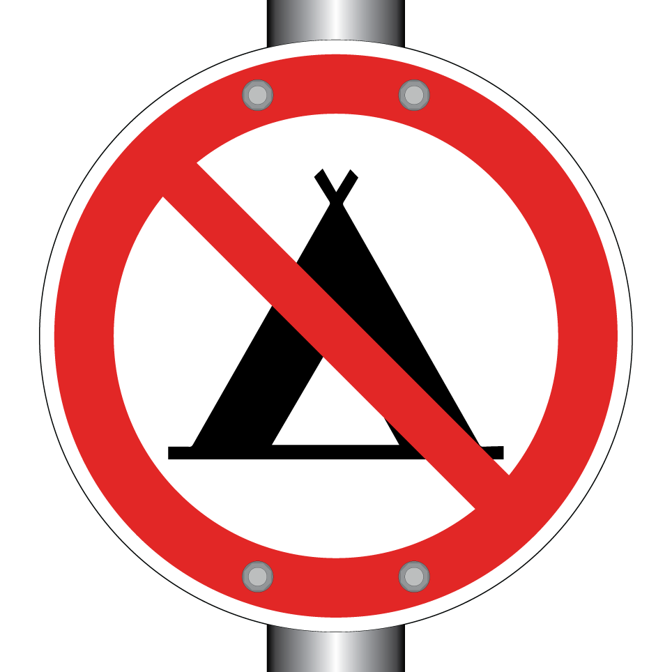 Kein Camping