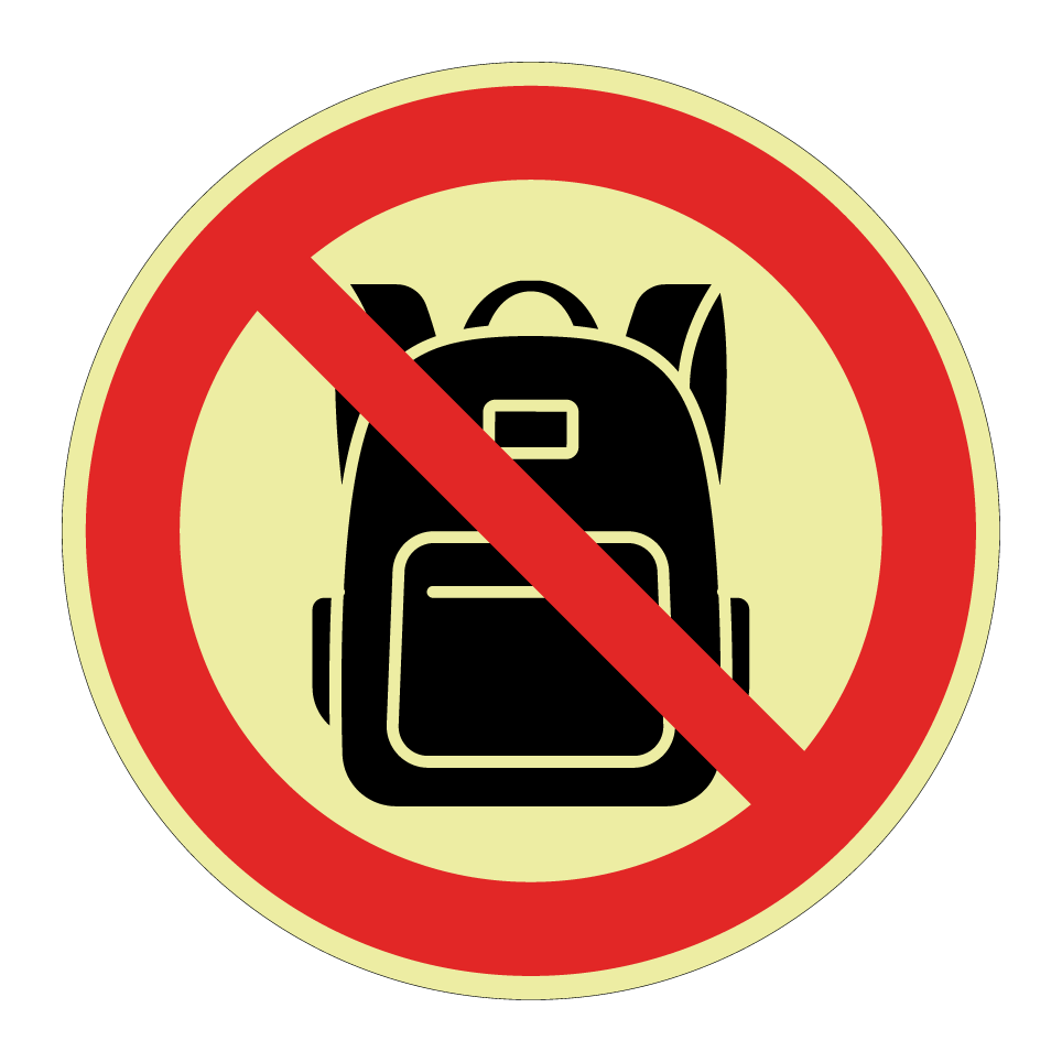 Kein Rucksack