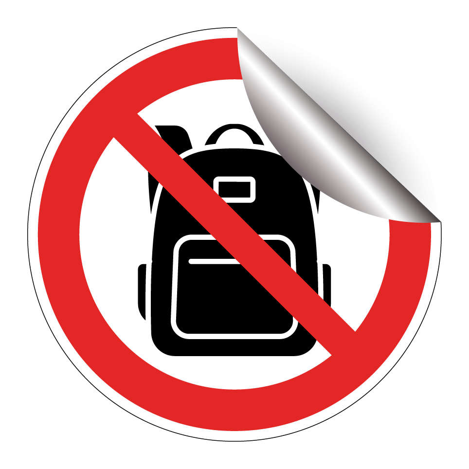 Kein Rucksack