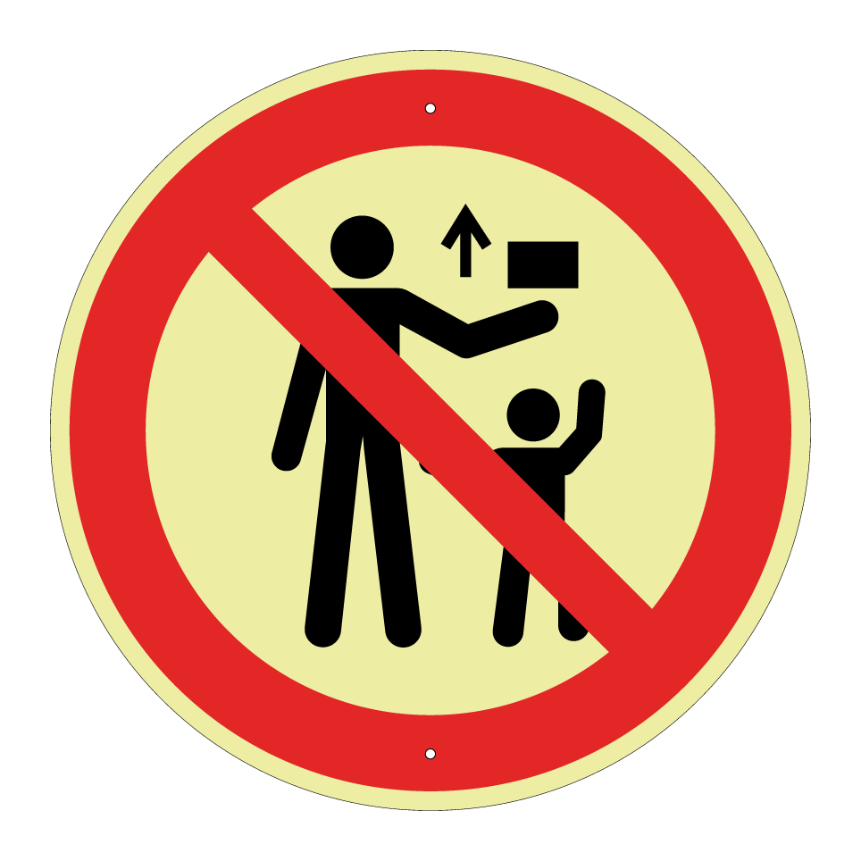 Ne pas remettre d’objets aux enfants