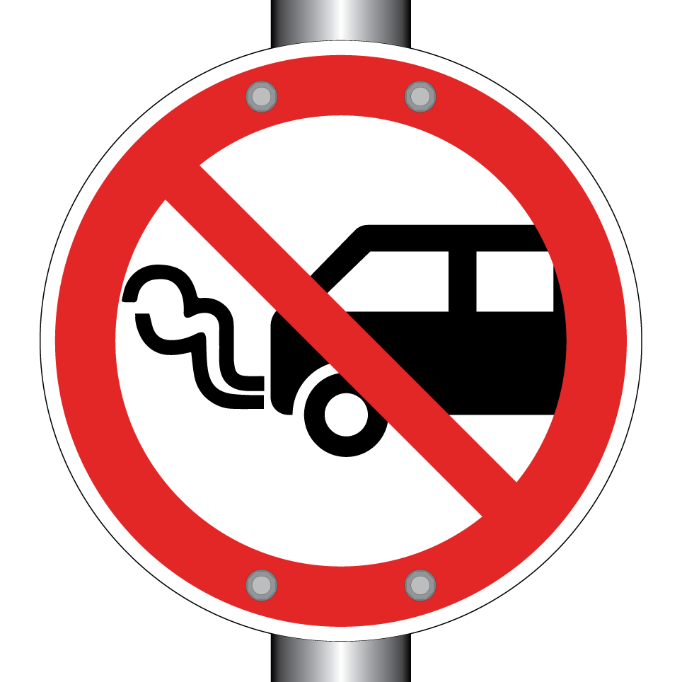 Keine Fahrzeugemissionen