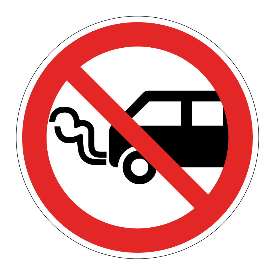 Keine Fahrzeugemissionen