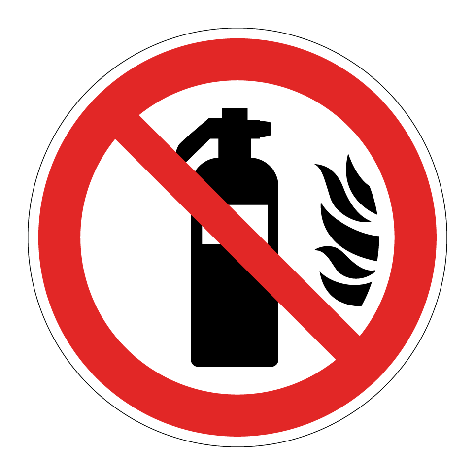 Keine Feuerlöscher