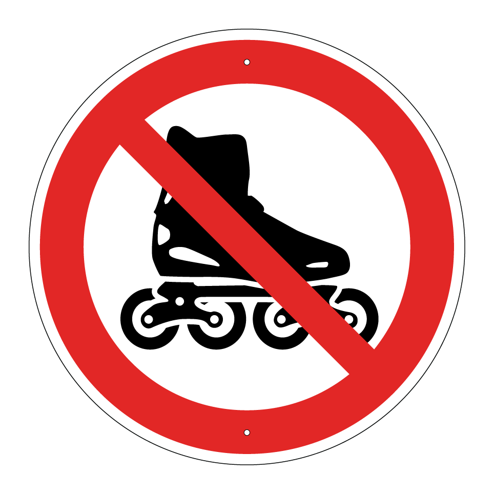 Interdiction de faire du roller