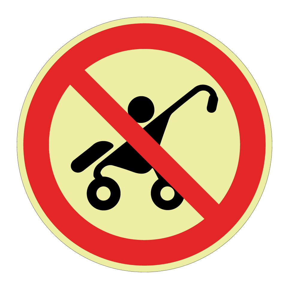 Keine Kinderwagen