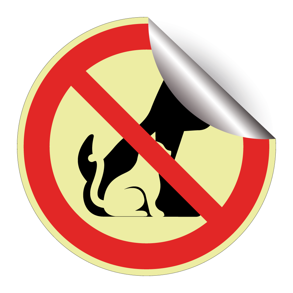 Keine Hunde oder Katzen erlaubt
