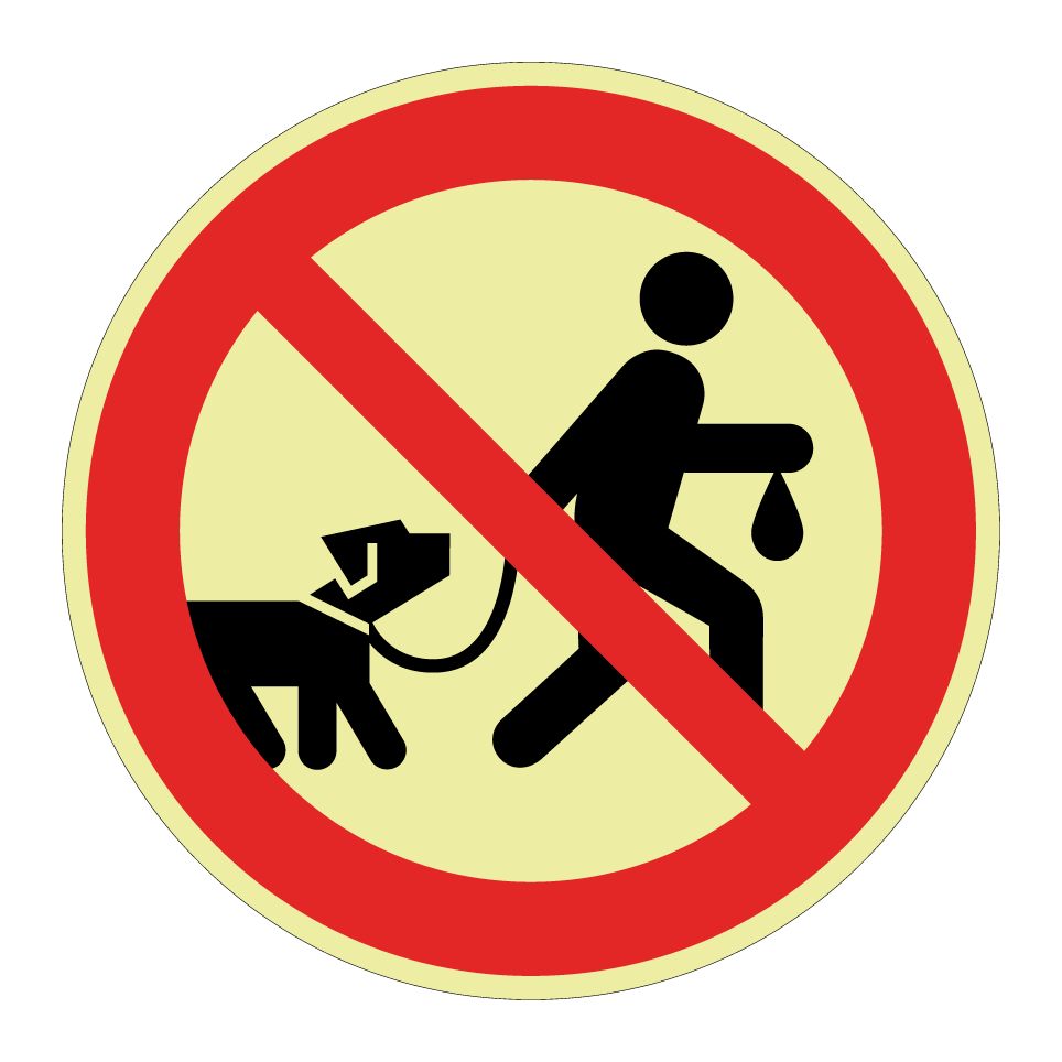Hunde verboten