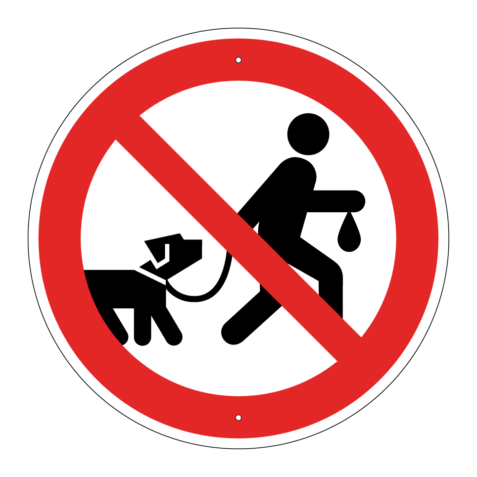 Hunde verboten