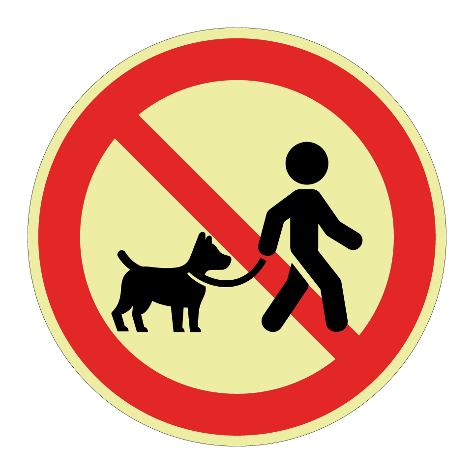 Interdiction de promener les chiens