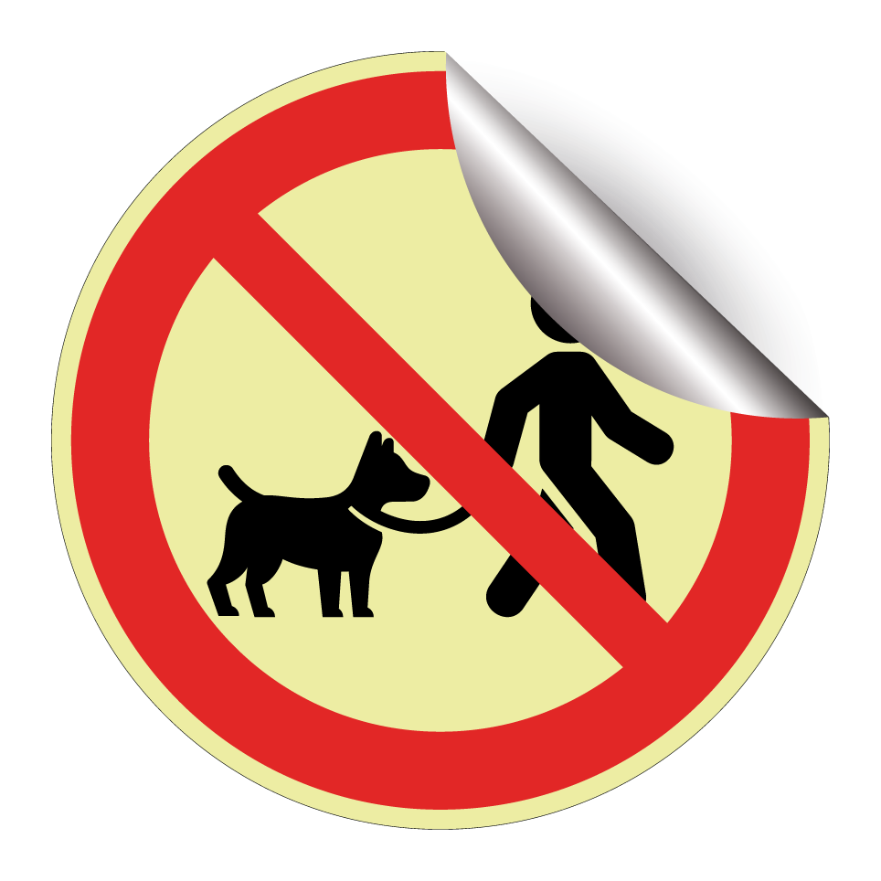 Keine Hunde an der Leine