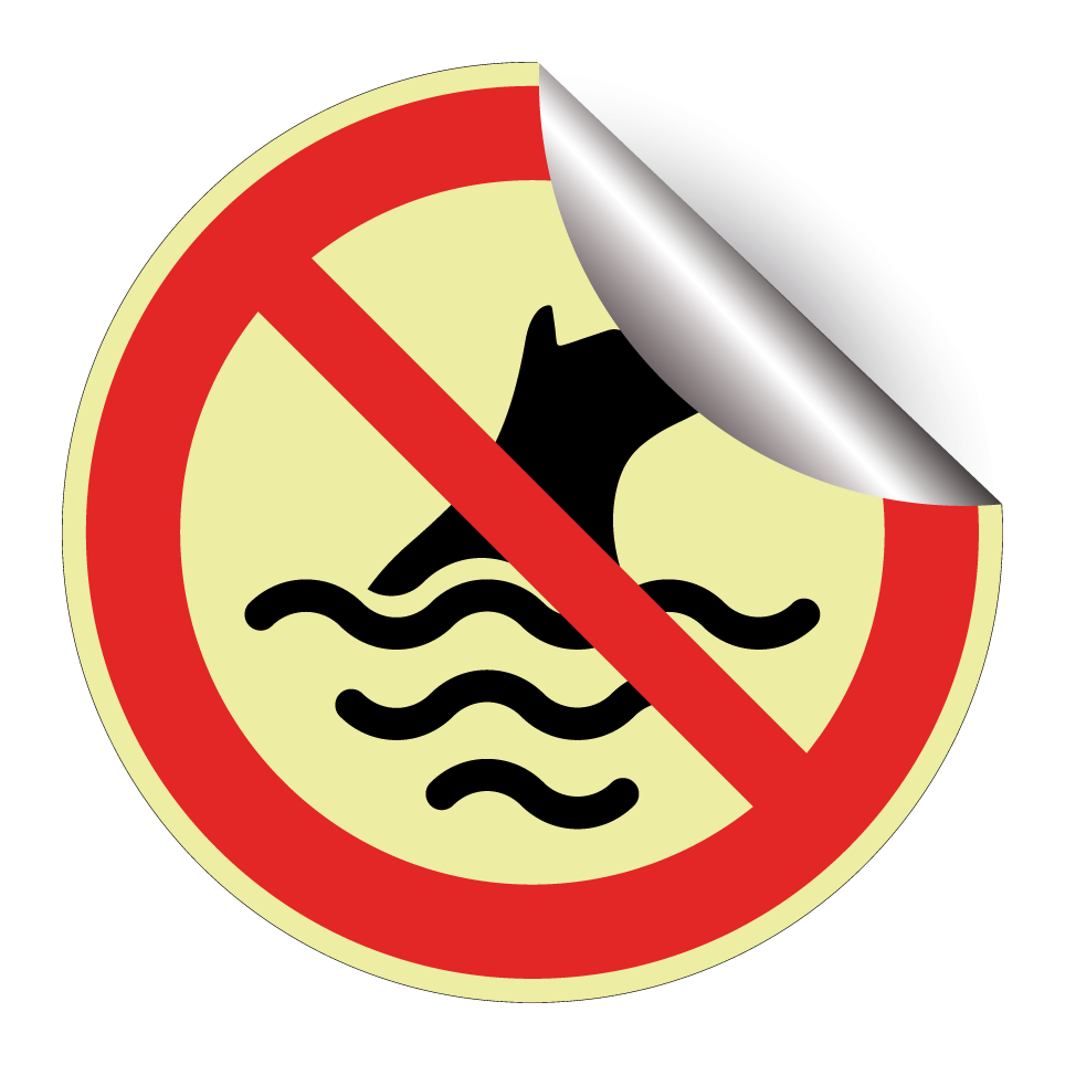 Keine Hunde im Wasser
