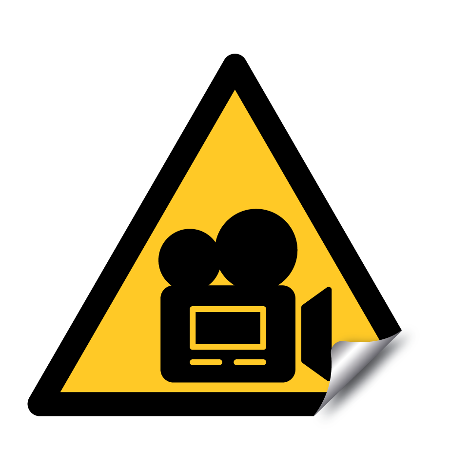 Warnung Videoüberwachung