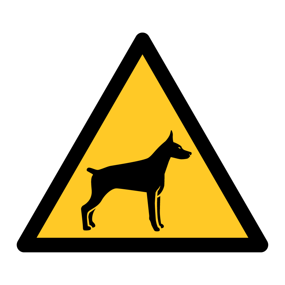 Warnung Dobermann