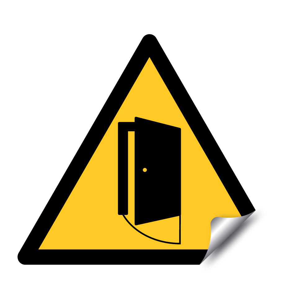 Avertissement ouverture de porte