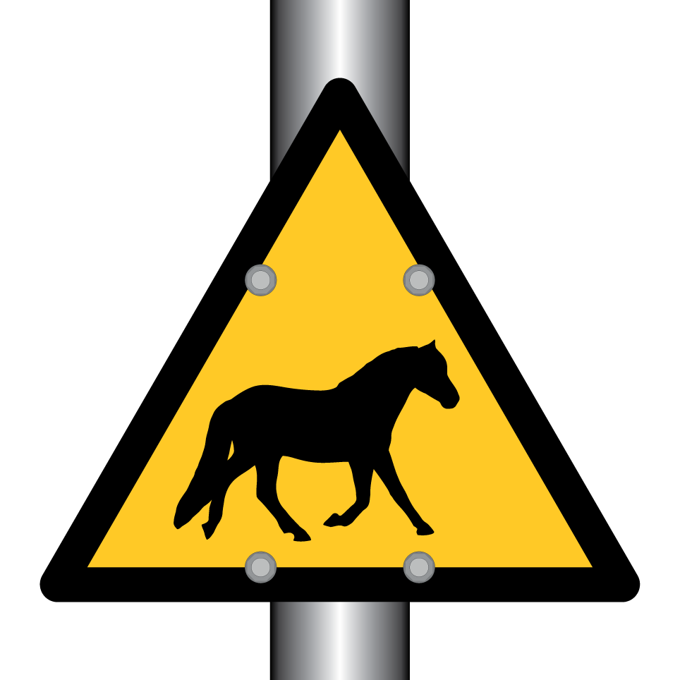 Attention passage de chevaux