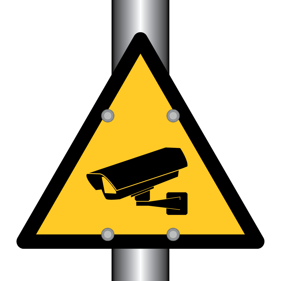 Surveillance CCTV avertissement