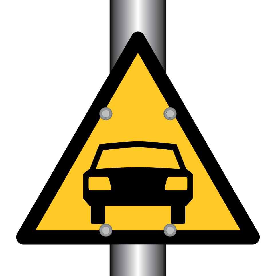 Avertissement véhicule à moteur